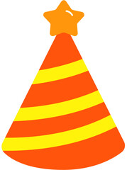  Party hat christmas happy.