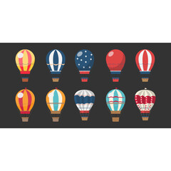 Hot Air Balloon Illustration