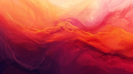 Obraz premium Red abstract background with waves 