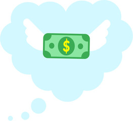 Cloud cartoon symbol illustration.