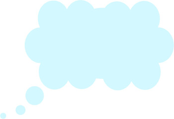 Fototapeta premium Cloud cartoon symbol illustration.