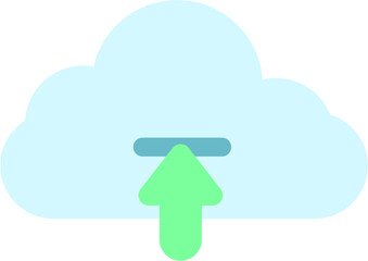 Cloud computing concept.