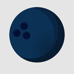bowling ball illustration vector