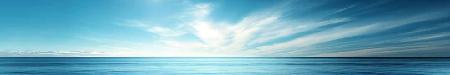 Obraz premium ocean and blue sky