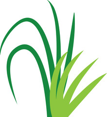 Grass Green Element Illustration
