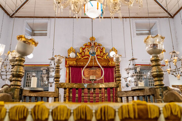 The Paradesi Synagogue or the Mattancherry Synagogue is a located in Mattancherry Jew Town, a suburb of the city of Kochi, Kerala, in India.