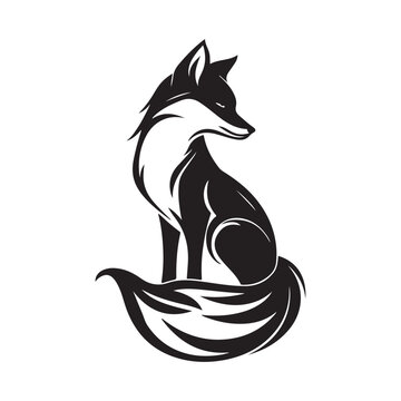 recommend clip art: Fox Logo vector. Modern fox logo design template vector illustration