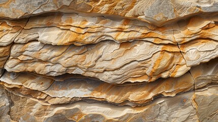 Naklejka premium The image is a close up of a rock formation with a lot of texture and detail