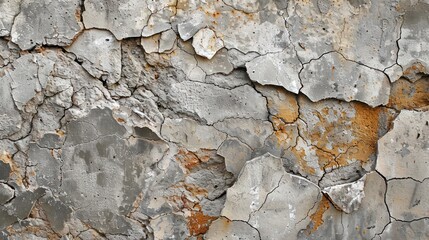 Fototapeta premium A detailed shot of a concrete surface with subtle cracks and varying shades. --ar 16:9 --style raw --stylize 250 Job ID: 2078a3cc-4f70-47b7-8b37-7d3d95360fb3