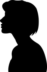 Woman Head Silhouette
