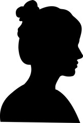 Woman Head Silhouette