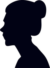 Woman Head Silhouette