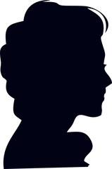 Woman Head Silhouette