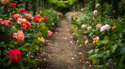 flowers in the park