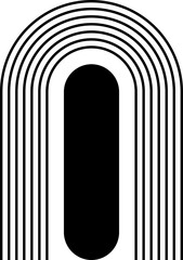 Minimalist Geometrical Element