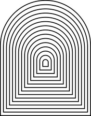 Minimalist Geometrical Element