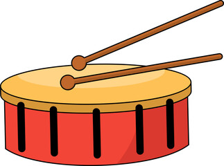 Musical Instrument Illustration Element