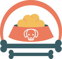 Pet Shop Logo Icon Element
