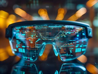 AI Powered Smart Glasses Providing Augmented Reality Overlays for Navigation and Information Display