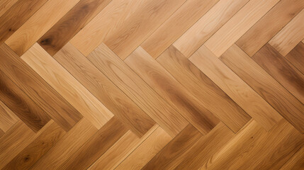 Natural wood texture. Luxury Herringbone Parquet Flooring. Harwood surface. Wooden laminate background
