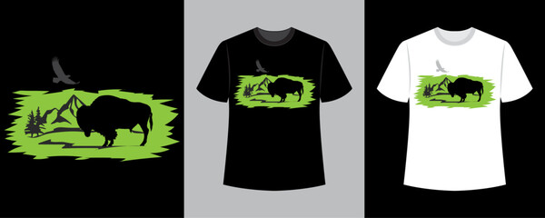 wildlife t shirt design