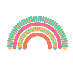 Rainbow Pattern Sticker