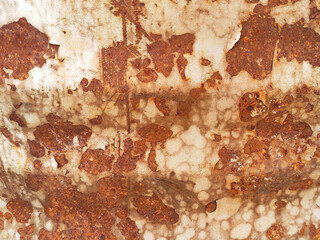 Naklejka premium Old, rusty metal texture closeup