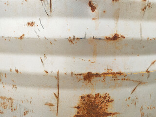 Old, rusty metal texture closeup