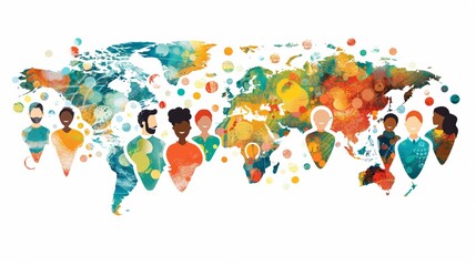 Obraz premium International Business Team Diversity