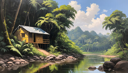 house on the forest