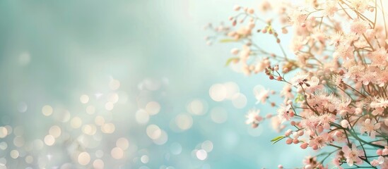 Fototapeta premium of set decoration isolated on pastel background . with copy space image. Place for adding text or design