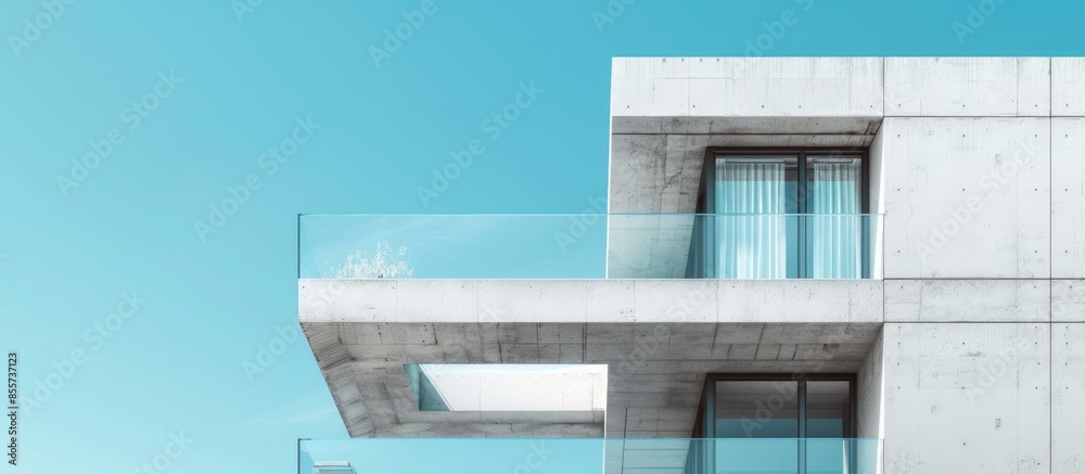 Aufkleber Abstract architecture. with copy space image. Place for adding text or design