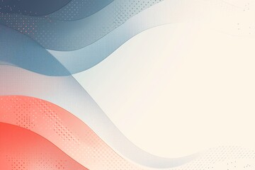 Abstract modern background with waves and geometric shapes