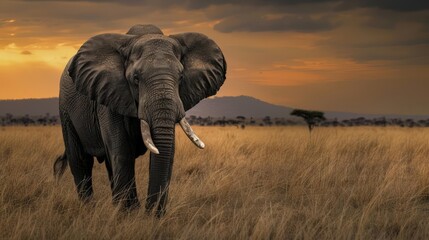 Fototapeta premium Wildlife Impact