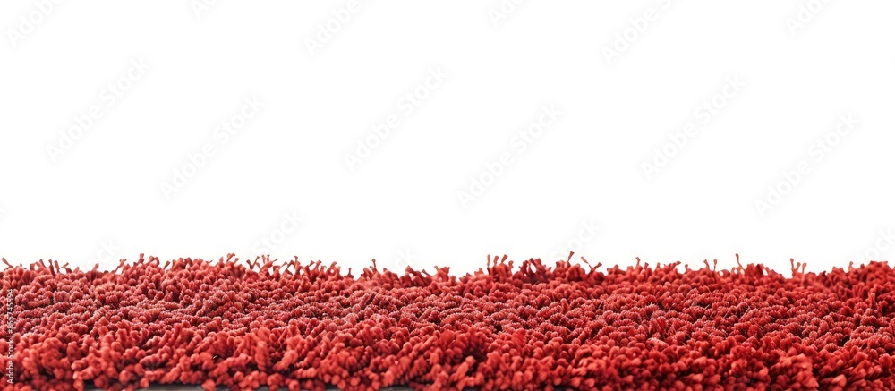 Aufkleber carpet photo on a white background. with copy space image. Place for adding text or design