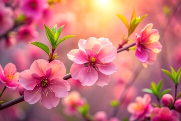 Obraz premium beautifully composed stock images of vibrant spring flowers
