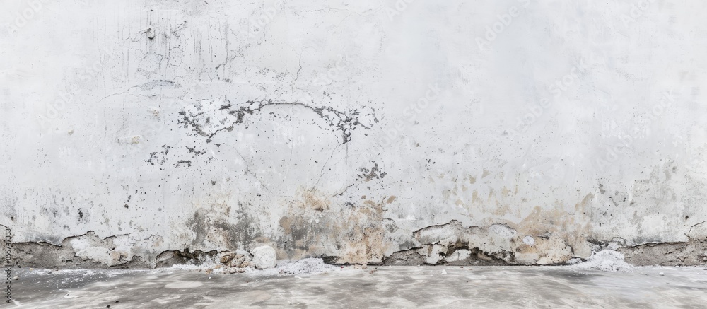 Poster grunge white and grey cement wall pastel background. with copy space image. place for adding text or