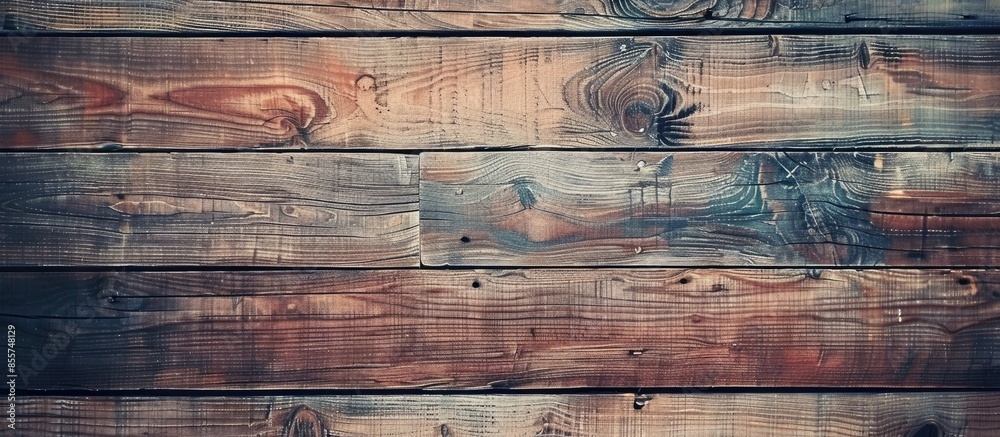 Poster plank wood texture for background.vintage tone. with copy space image. place for adding text or desi