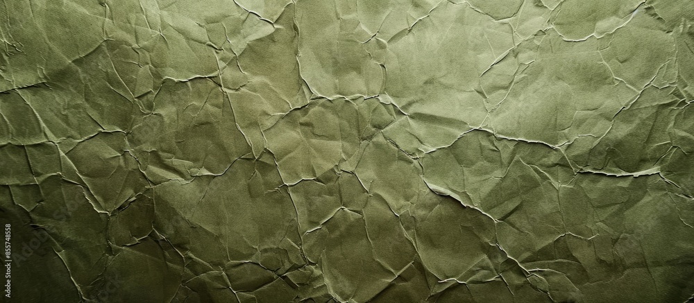 Fototapete olive green kraft paper texture, abstract background high resolution. copy space image. place for ad