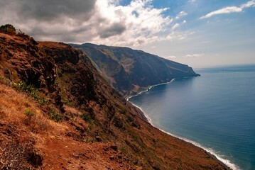 view from the top of the mountain