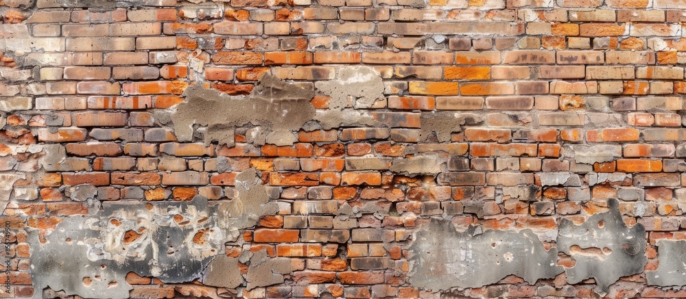 Aufkleber brick wall texture or background. with copy space image. place for adding text or design