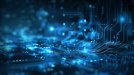Obraz premium technology background