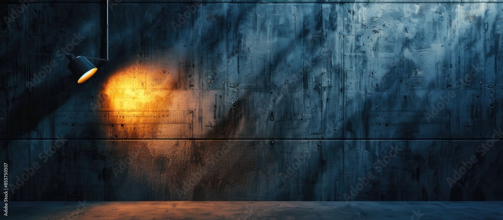 Aufkleber abstract wall light with shadows. with copy space image. Place for adding text or design
