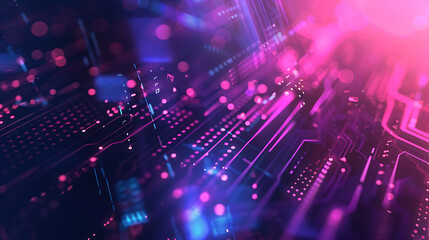 Fototapeta premium technology background