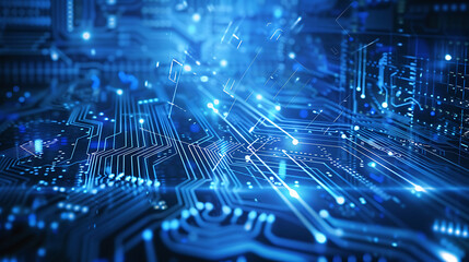 Obraz premium technology background