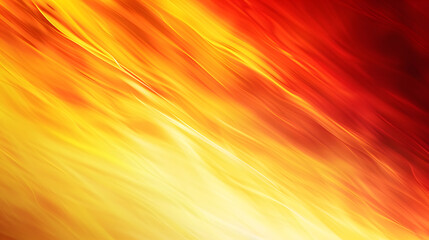 A yellow and red flame with a red stripe