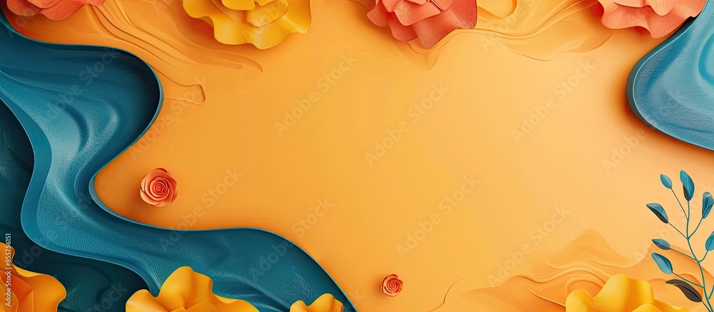 Poster modern creative business marketing banner for social media post template. copy space image. place fo