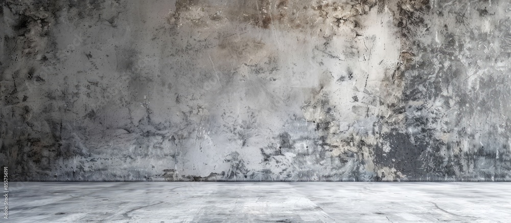 Poster cement polished wall old texture floor concrete vintage background. with copy space image. Place for adding text or design