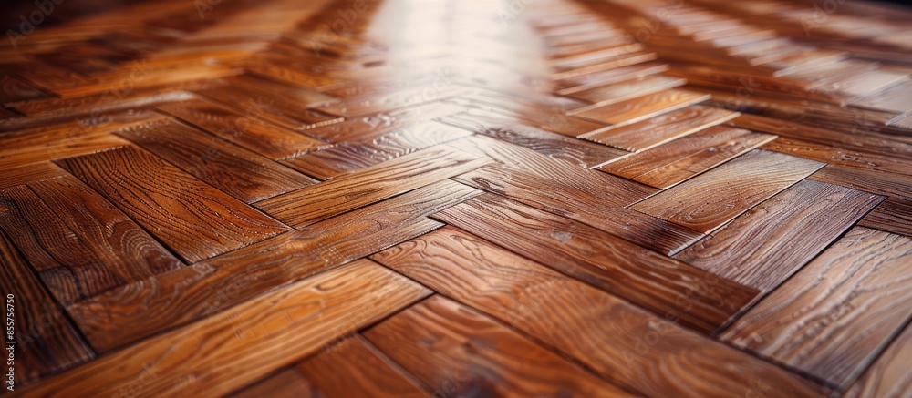 Poster laminate parquet floor texture background. with copy space image. Place for adding text or design
