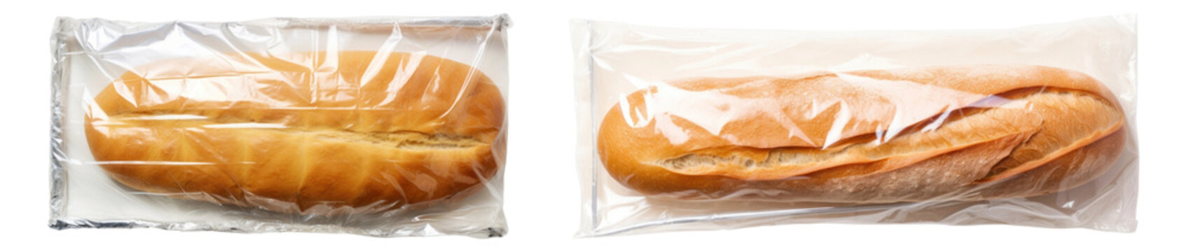 PNG bread baked  cut out element set